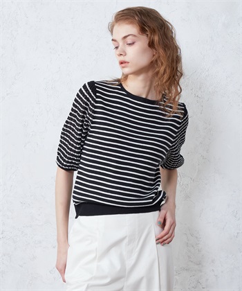 LE SOUK HOLIDAY 切替ニットプルオーバー_variationthumb_3