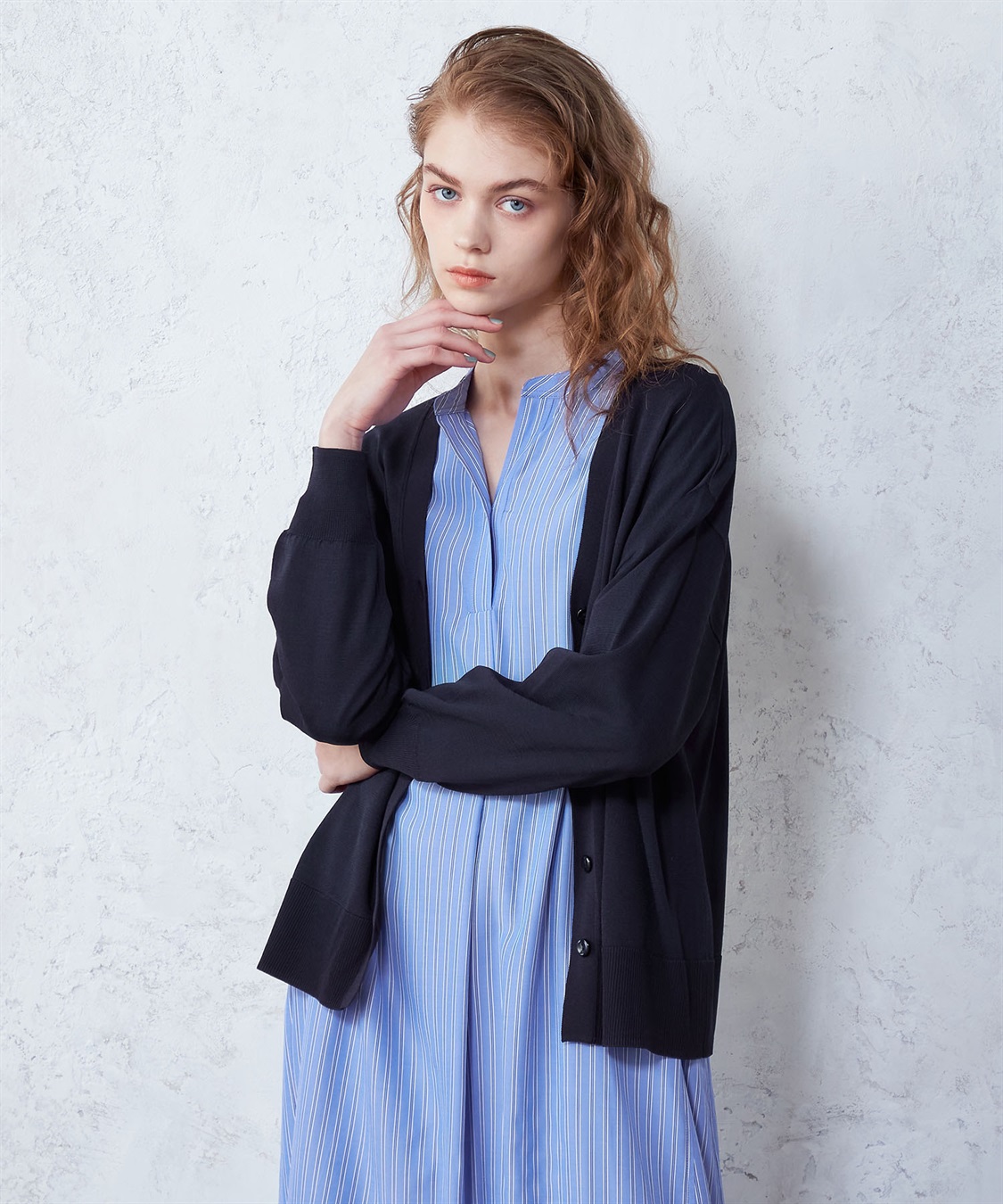 LE SOUK HOLIDAY Vネックカーディガン_variation_3