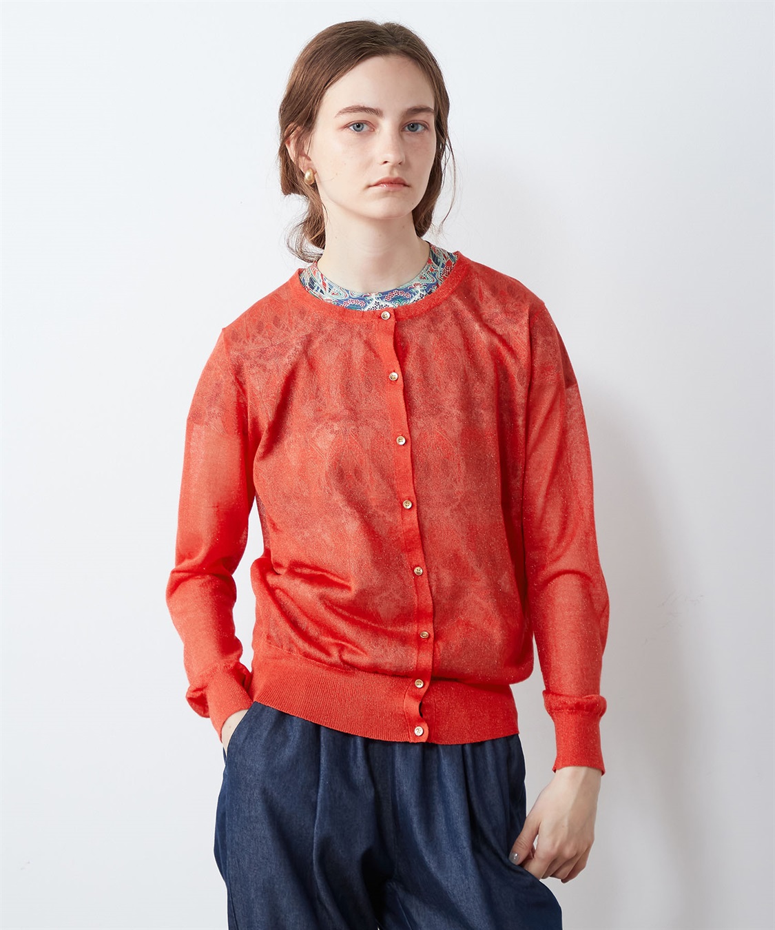 LE SOUK HOLIDAY シアーカーディガン_main