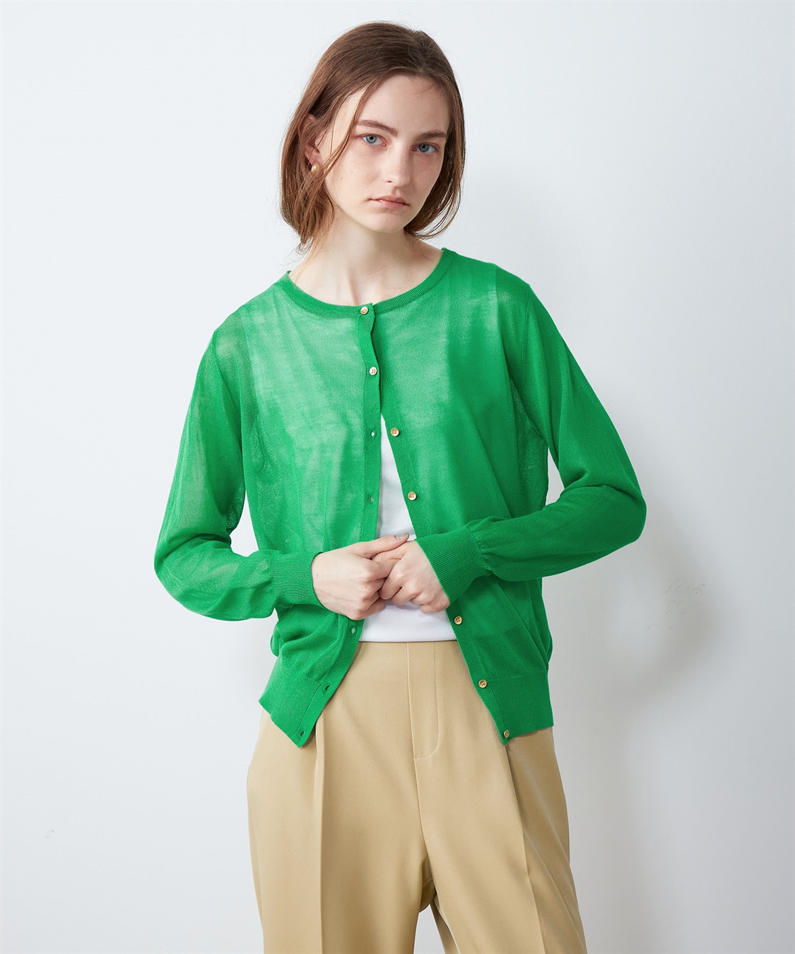 LE SOUK HOLIDAY シアーカーディガン_variation_4