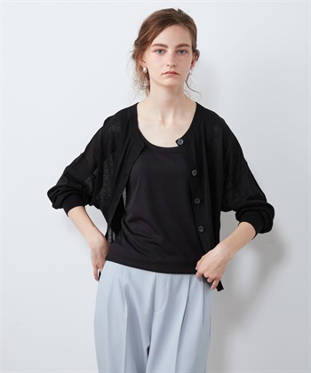 LE SOUK HOLIDAY ２WAYシアーカーディガン_variationthumb_1