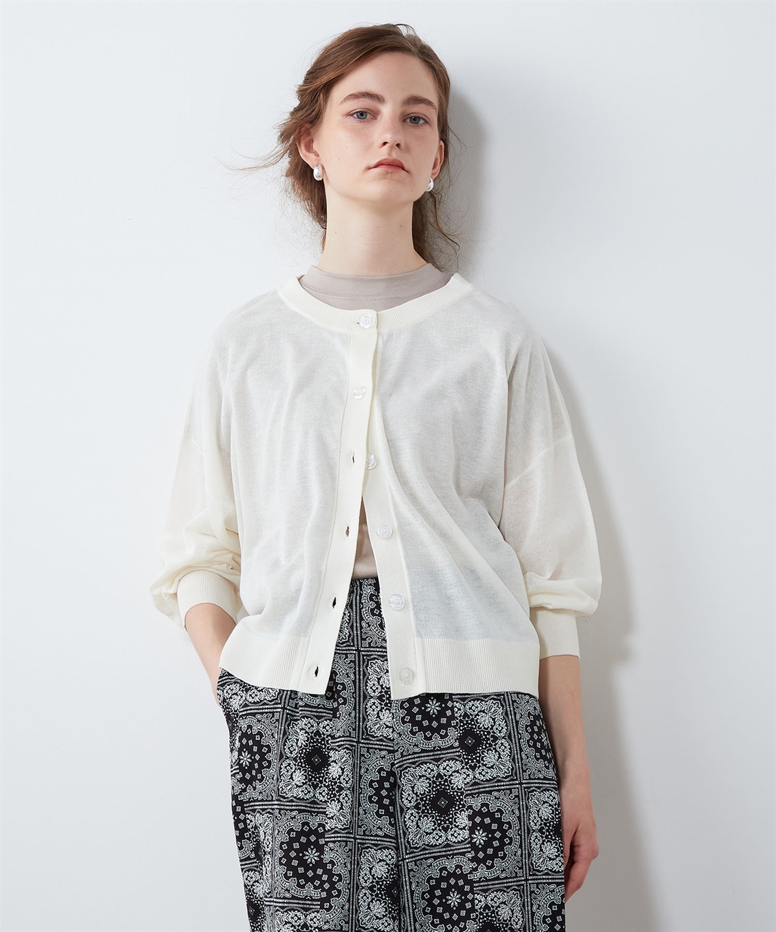 LE SOUK HOLIDAY ２WAYシアーカーディガン_variation_2