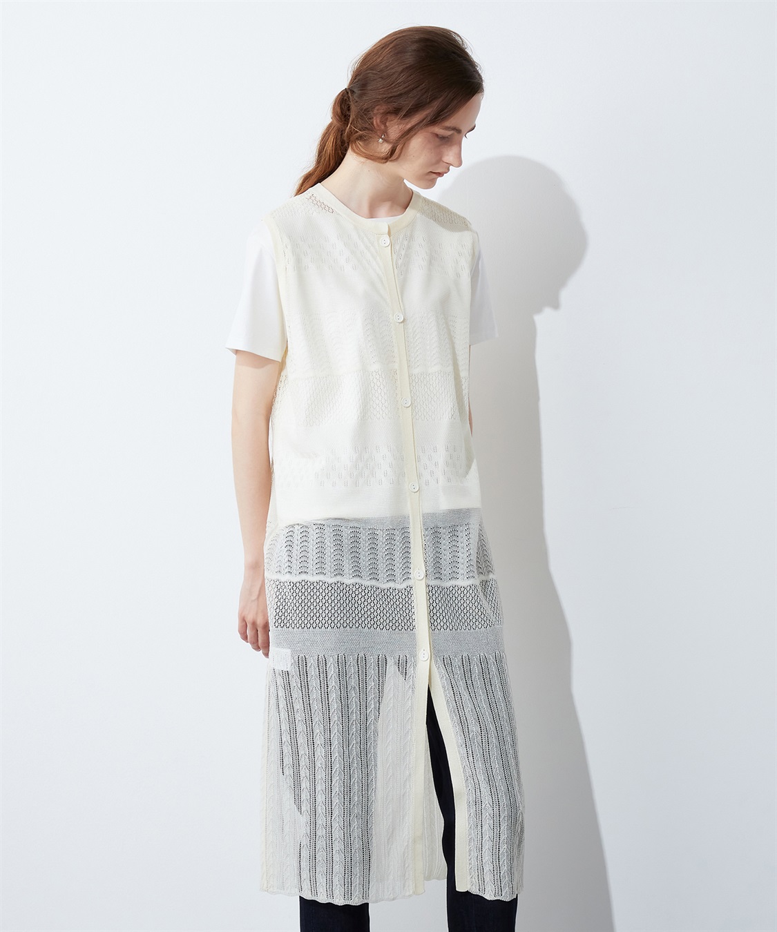 LE SOUK HOLIDAY ニットジレ_main