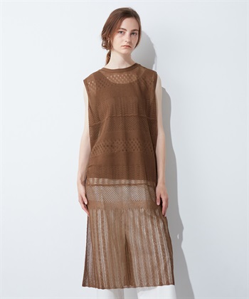 LE SOUK HOLIDAY ニットジレ_variationthumb_3