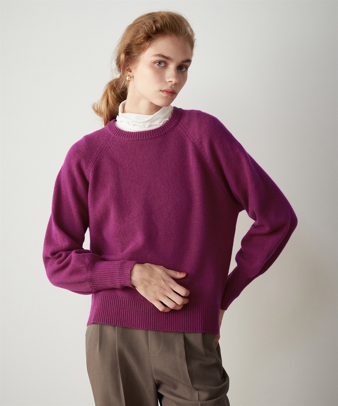 LE SOUK HOLIDAY ウールニットプルオーバー_variation_4
