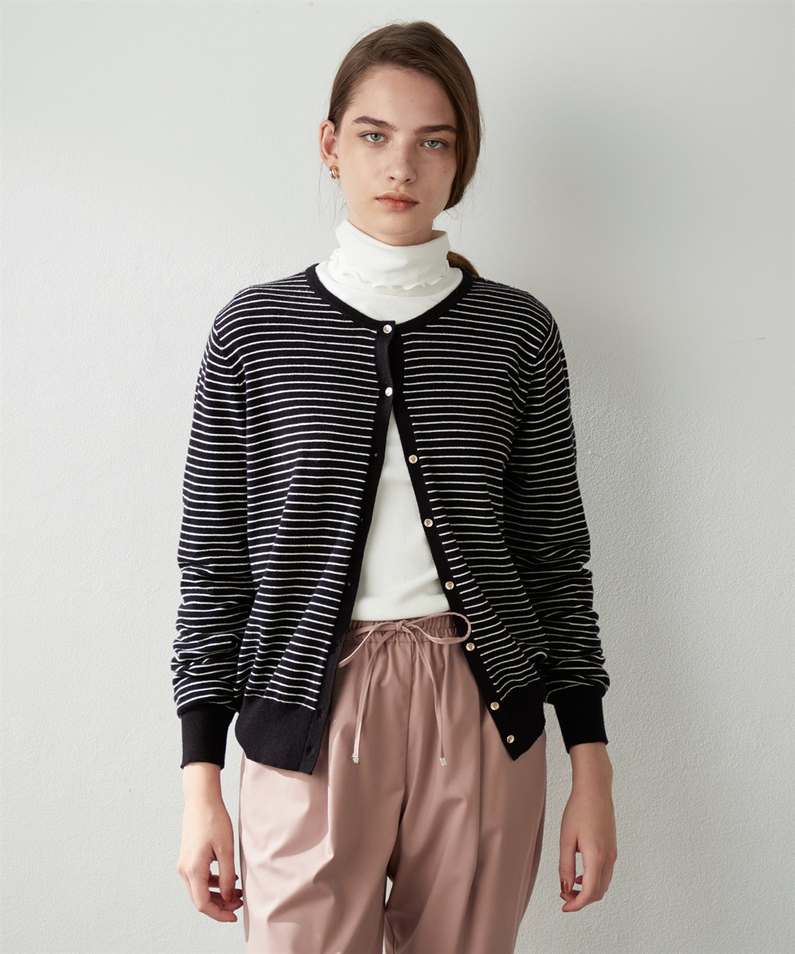 LE SOUK HOLIDAY 金ボタンカーディガン_variation_1