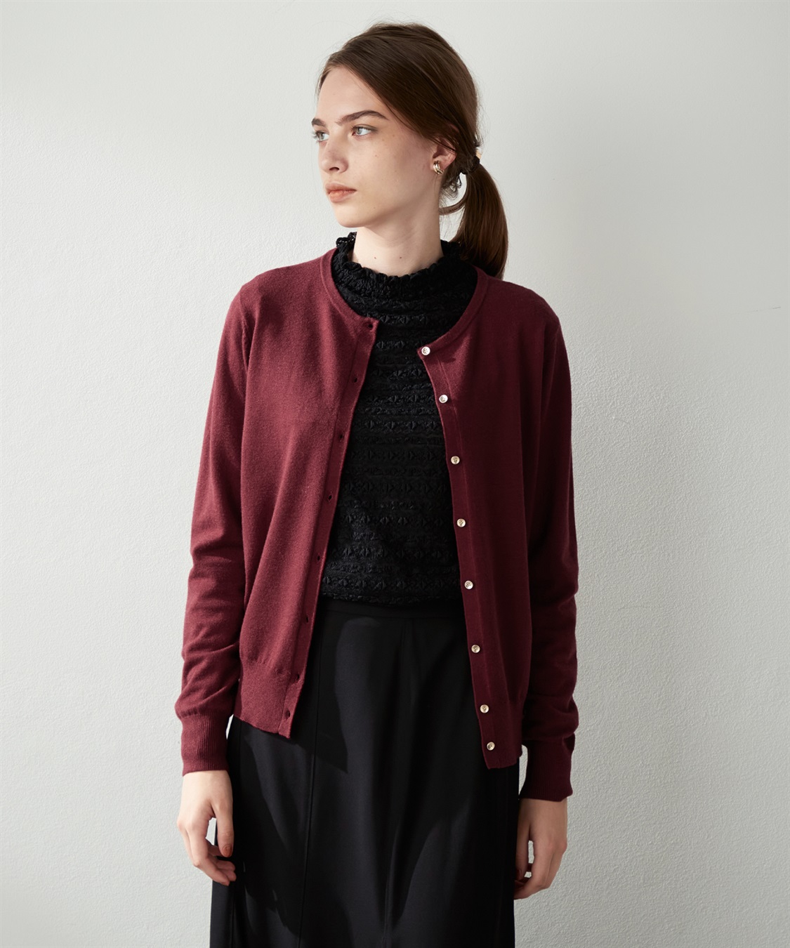 LE SOUK HOLIDAY 金ボタンカーディガン_variation_3