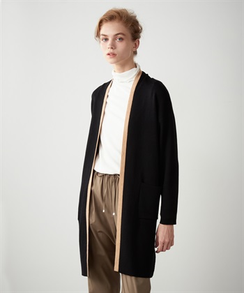 LE SOUK HOLIDAY Wフェイスコーディガン_variationthumb_1