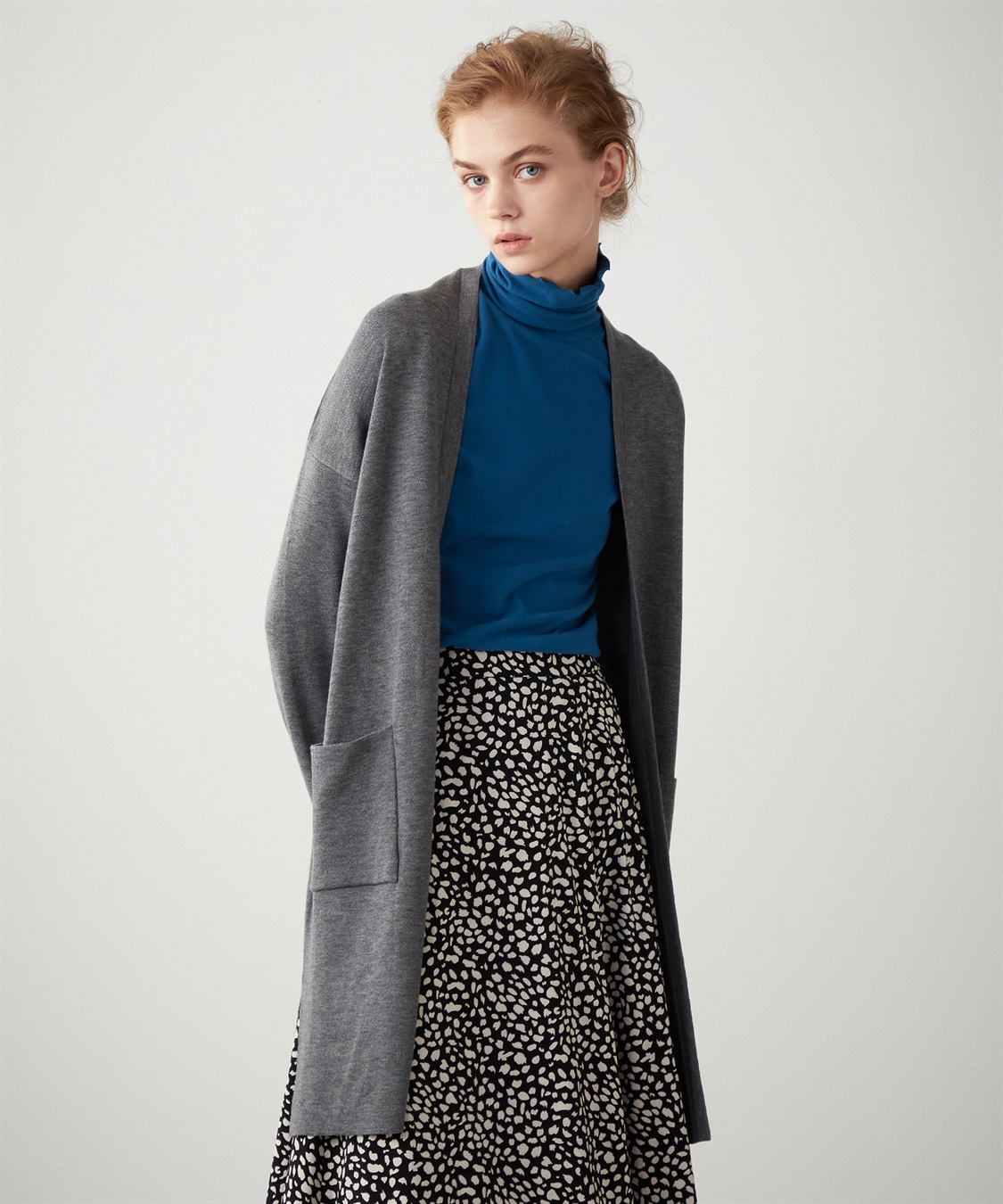 LE SOUK HOLIDAY Wフェイスコーディガン_variation_2