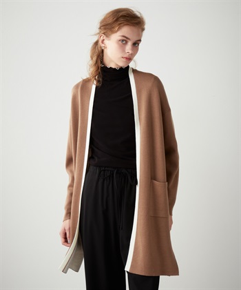 LE SOUK HOLIDAY Wフェイスコーディガン_variationthumb_3