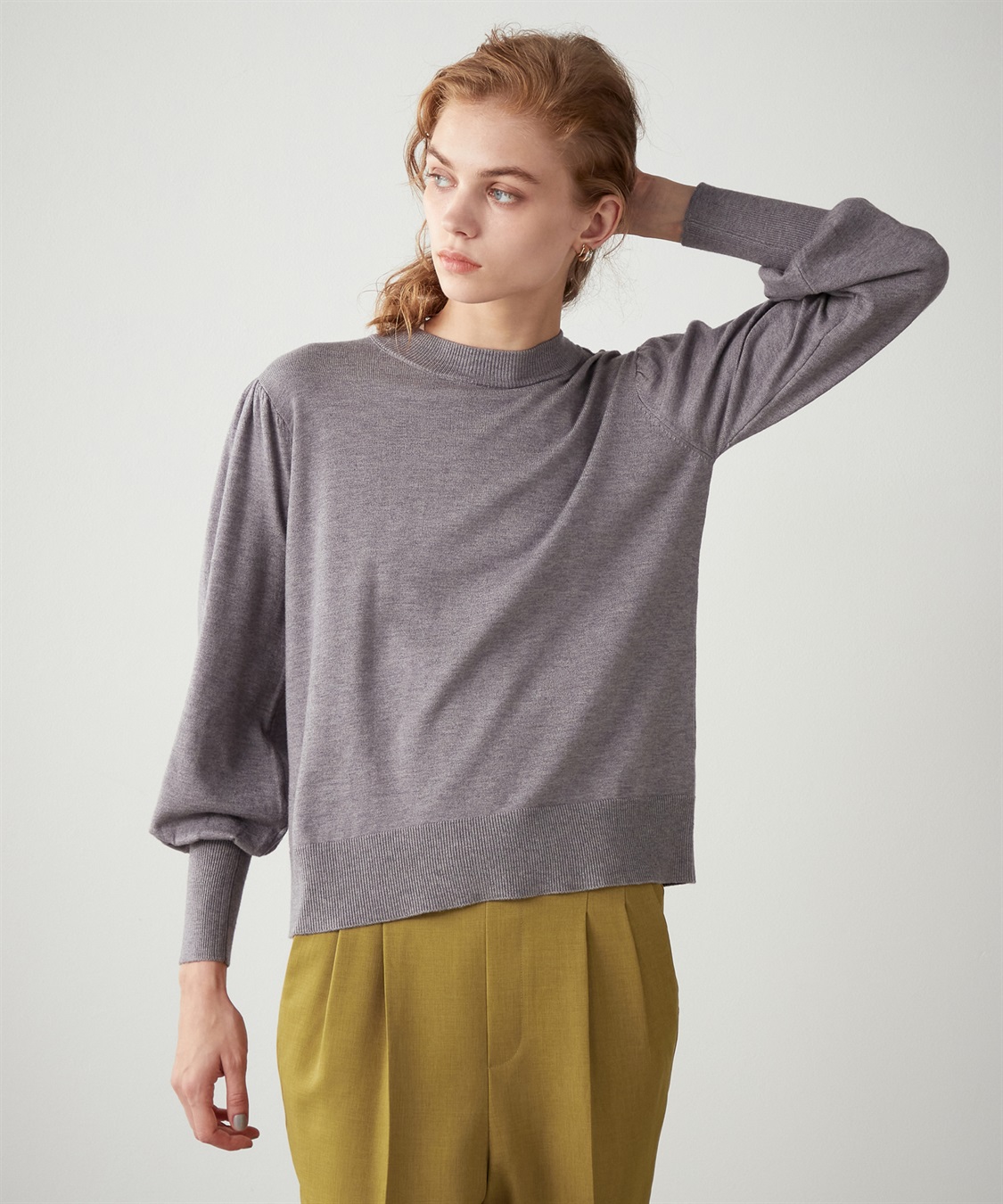 LE SOUK HOLIDAY モックネックニットプルオーバー_variation_1