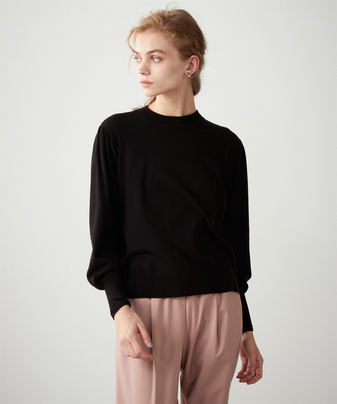 LE SOUK HOLIDAY モックネックニットプルオーバー_variation_2