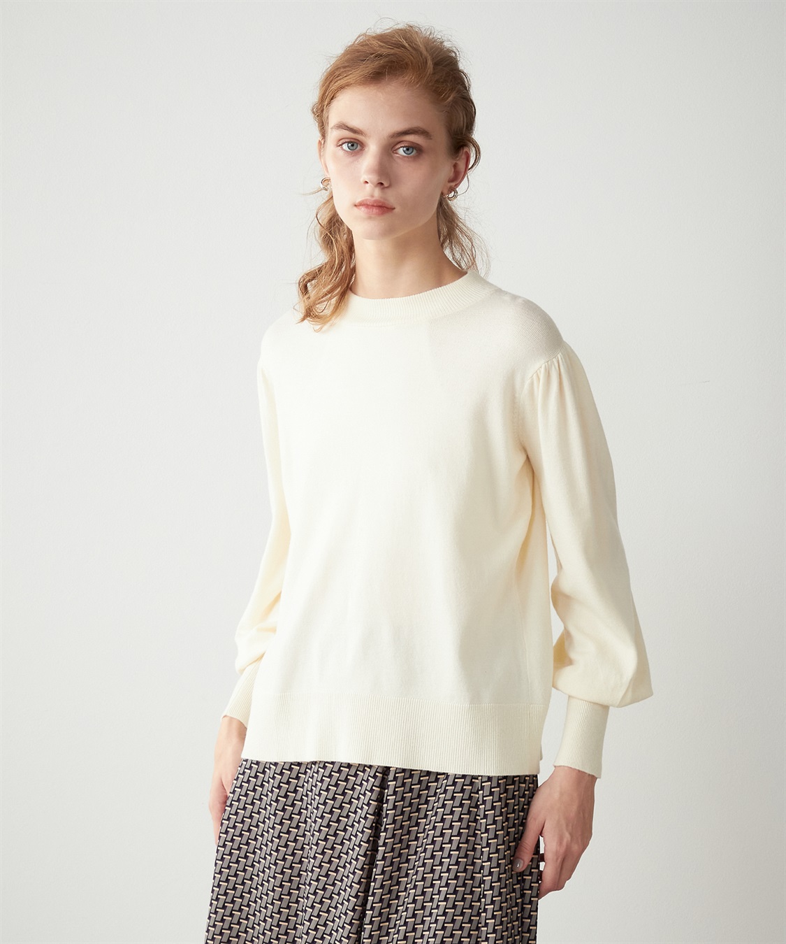 LE SOUK HOLIDAY モックネックニットプルオーバー_variation_3