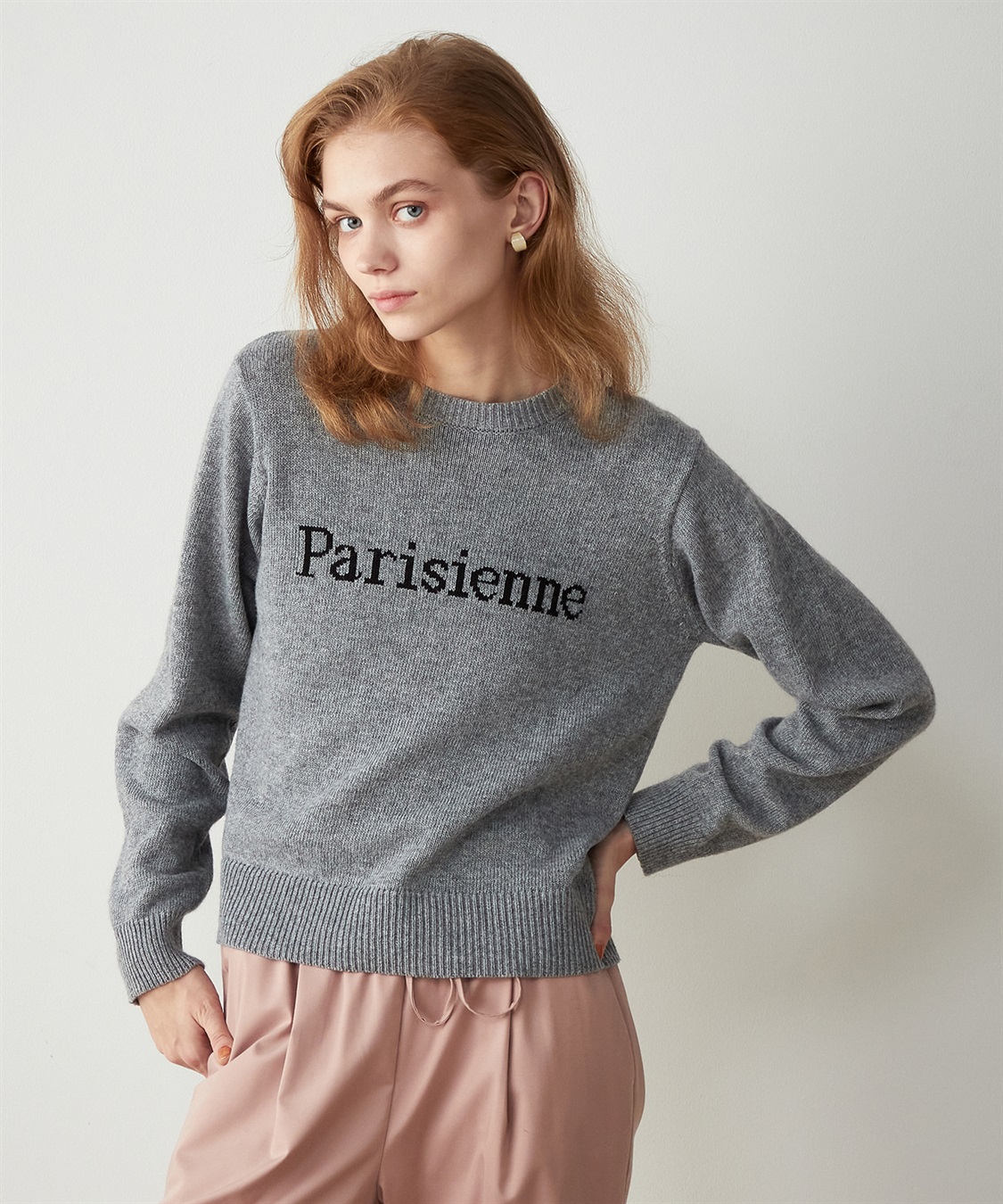 LE SOUK HOLIDAY ロゴニットプルオーバー_variation_1