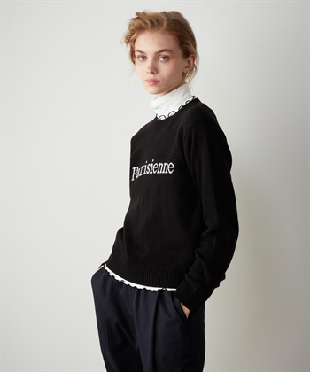 LE SOUK HOLIDAY ロゴニットプルオーバー_variationthumb_2