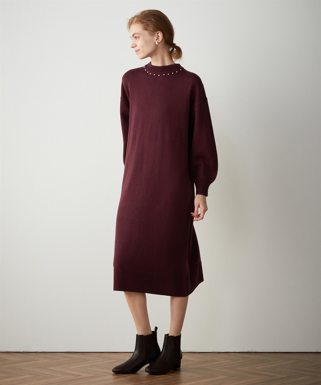 LE SOUK HOLIDAY パール付きワンピース_main