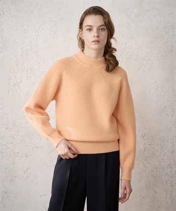 LE SOUK HOLIDAY 畦編みハイネックニットプルオーバー_variationthumb_3