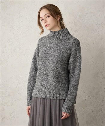 LE SOUK HOLIDAY ミックスヤーンニットプルオーバー_variationthumb_1