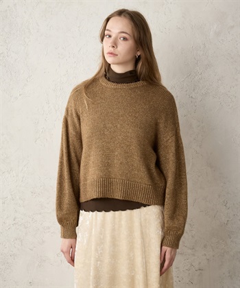 LE SOUK HOLIDAY クルーネックラメニットプルオーバー_variationthumb_3