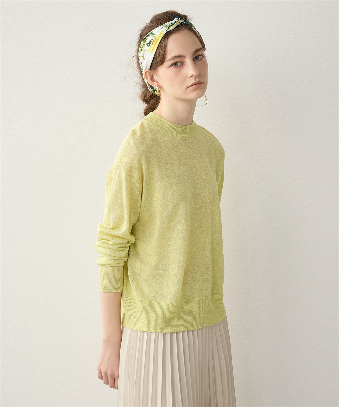 LE SOUK HOLIDAY シアーラメニットプルオーバー_variation_3