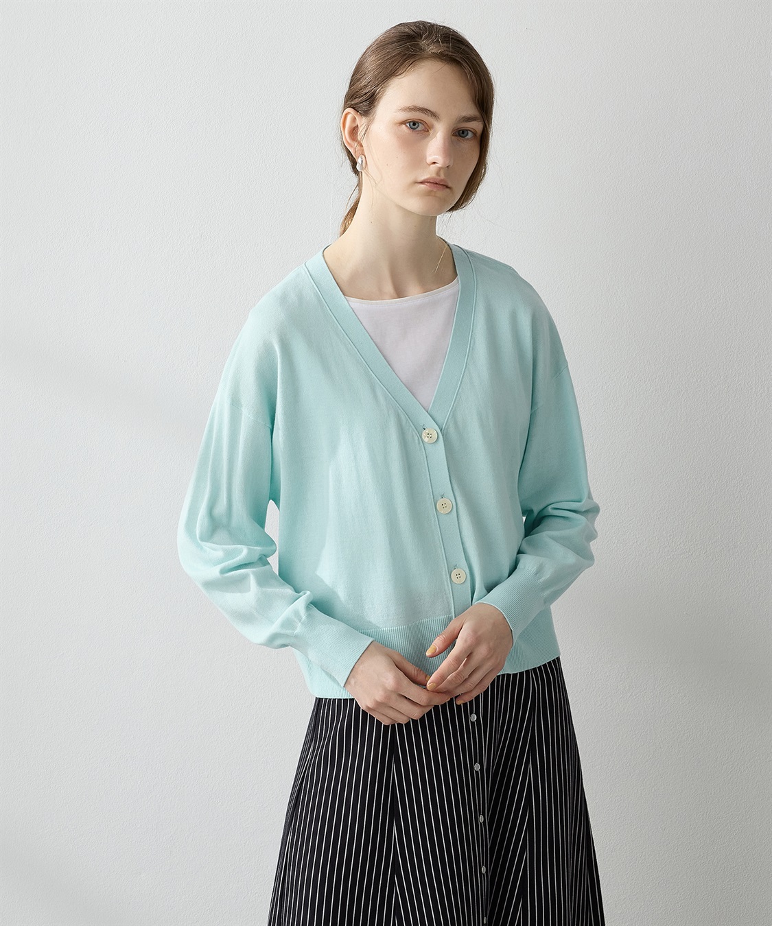 LE SOUK HOLIDAY Vネックカーディガン_main