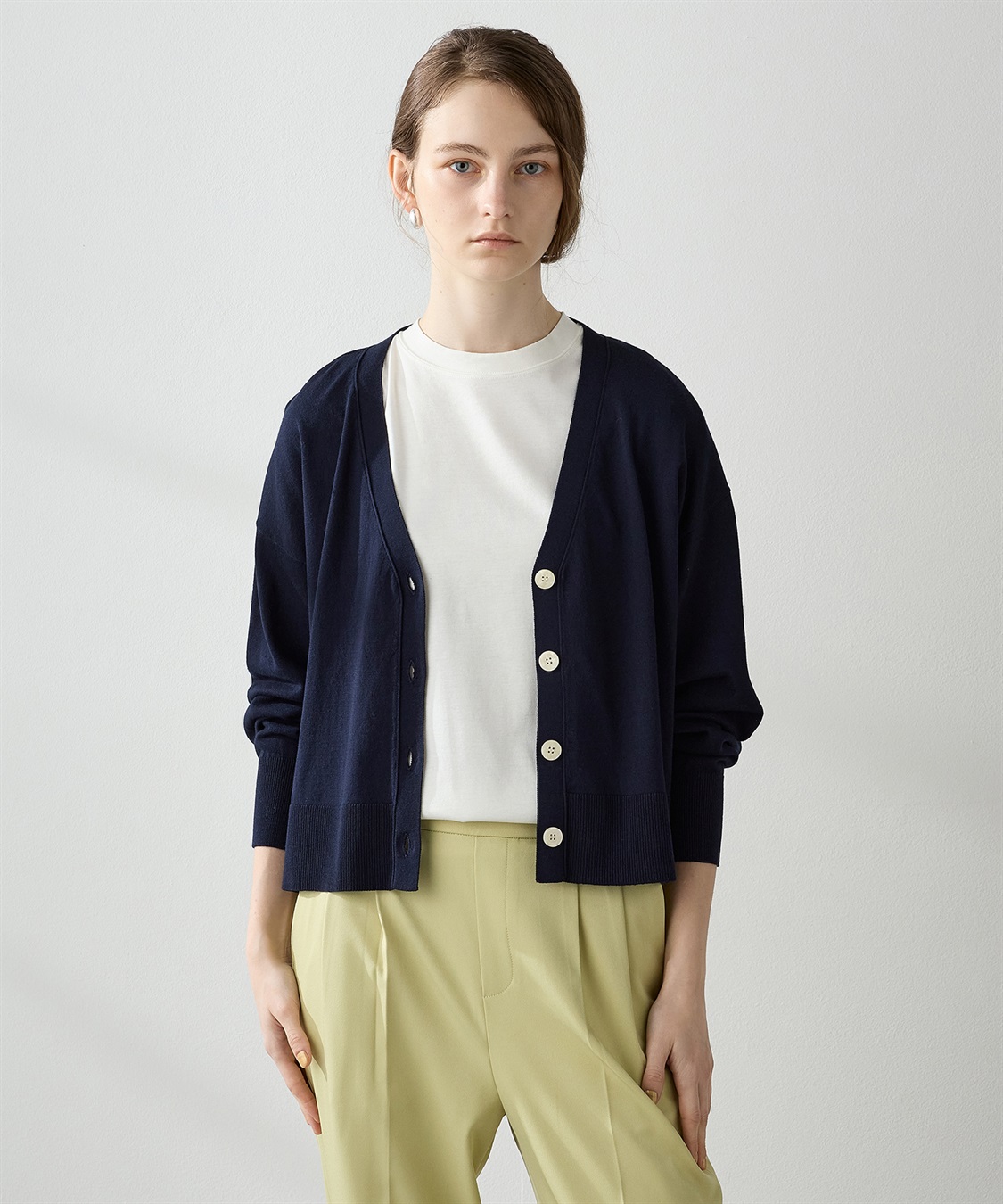 LE SOUK HOLIDAY Vネックカーディガン_variation_3