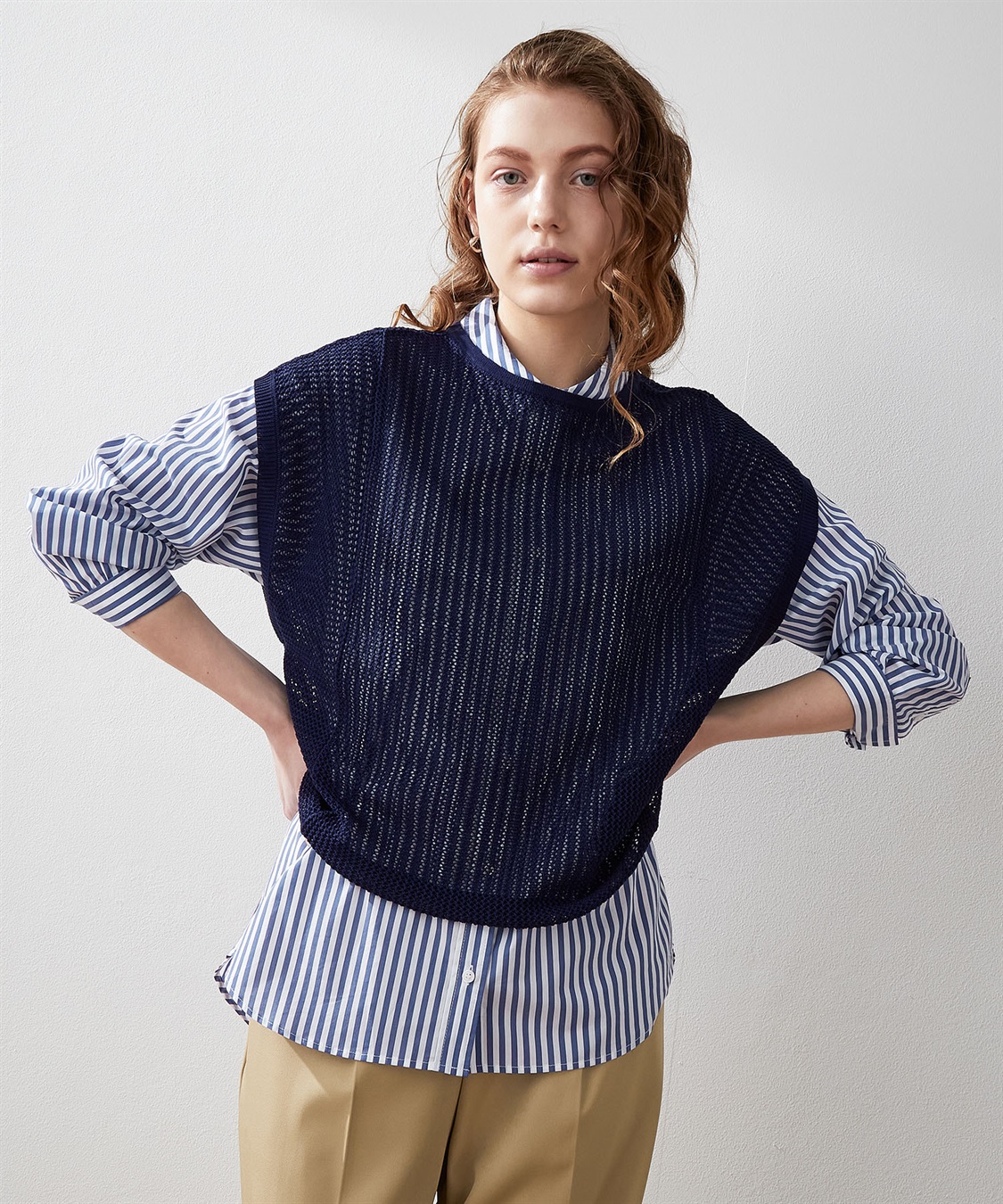 LE SOUK HOLIDAY メッシュベスト_main