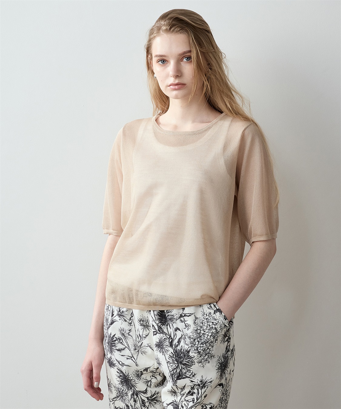 LE SOUK HOLIDAY シアーニットプルオーバー_variation_3