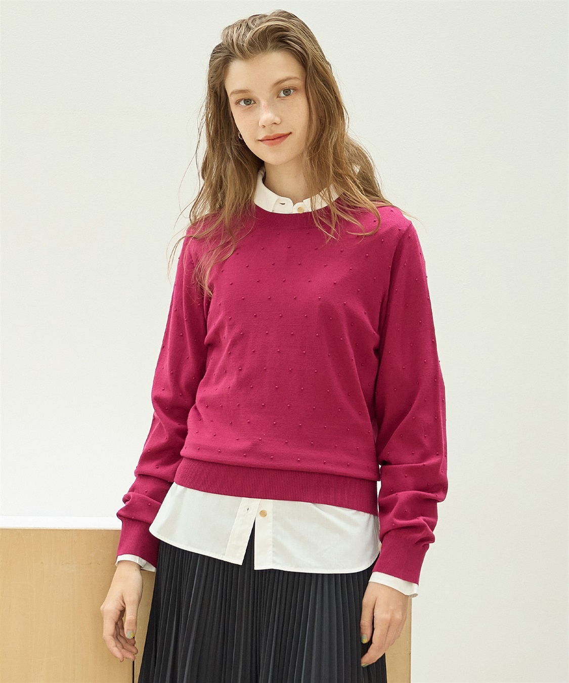 Plage lacy トップス MOUSSY | LACE LAYERED OPEN NECK トップス (Tシャツ