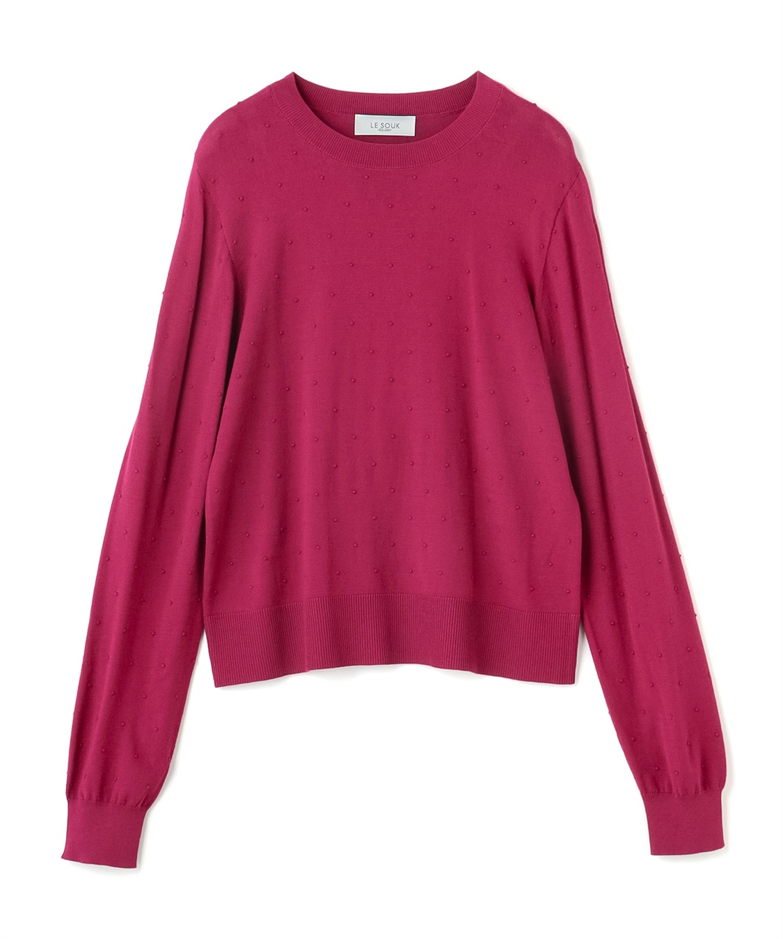 LE SOUK HOLIDAY ドットジャガードニット_variation_3