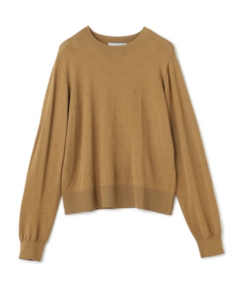 LE SOUK HOLIDAY ドットジャガードニット_variationthumb_4