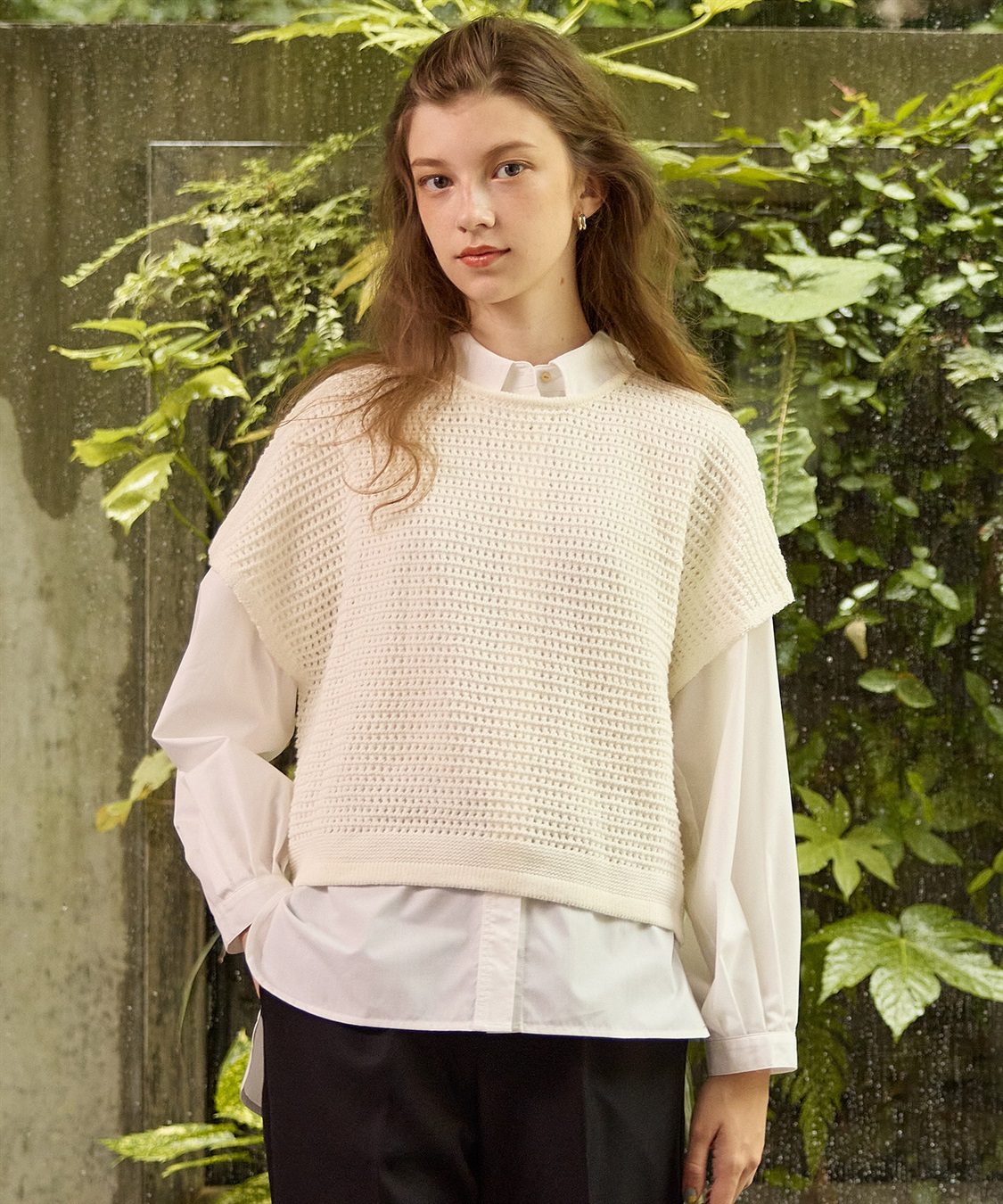 LE SOUK HOLIDAY メッシュニットベスト_main