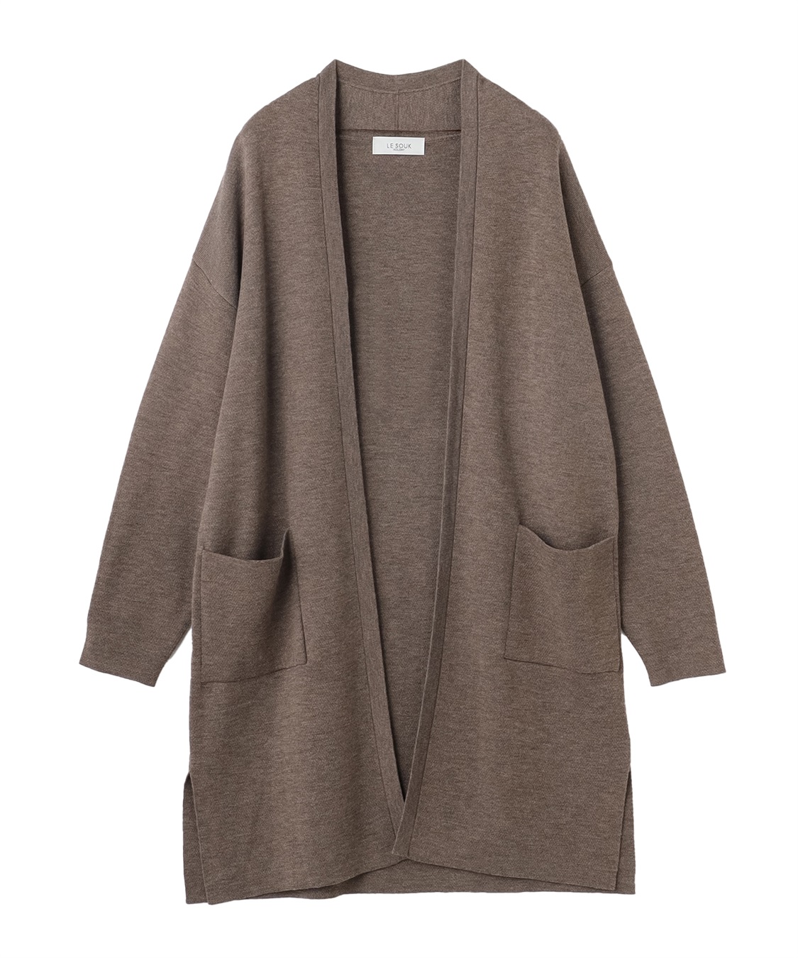 LE SOUK HOLIDAY ダブルフェイストッパーカーディガン_variation_3