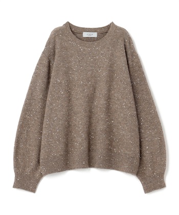 LE SOUK HOLIDAY スパンコール ニットプルオーバー_variationthumb_3