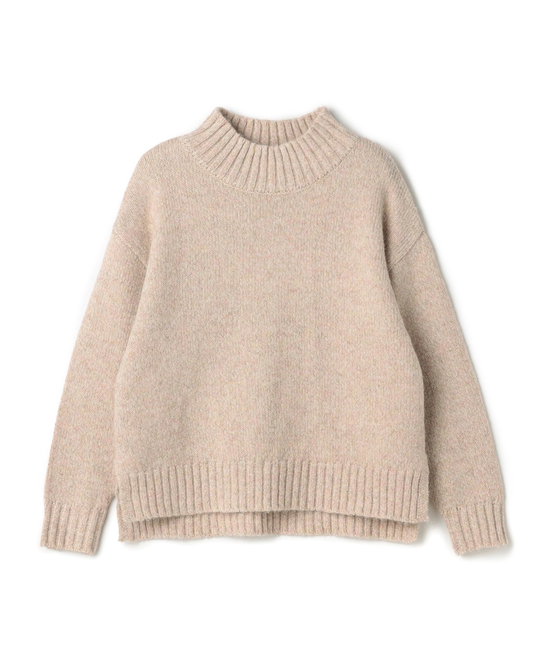 LE SOUK HOLIDAY ミックスヤーン ハイネックニットプルオーバー_variation_1