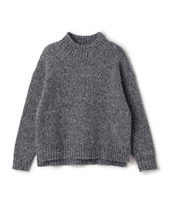 ミックスヤーン ハイネックニットプルオーバー LE SOUK HOLIDAY