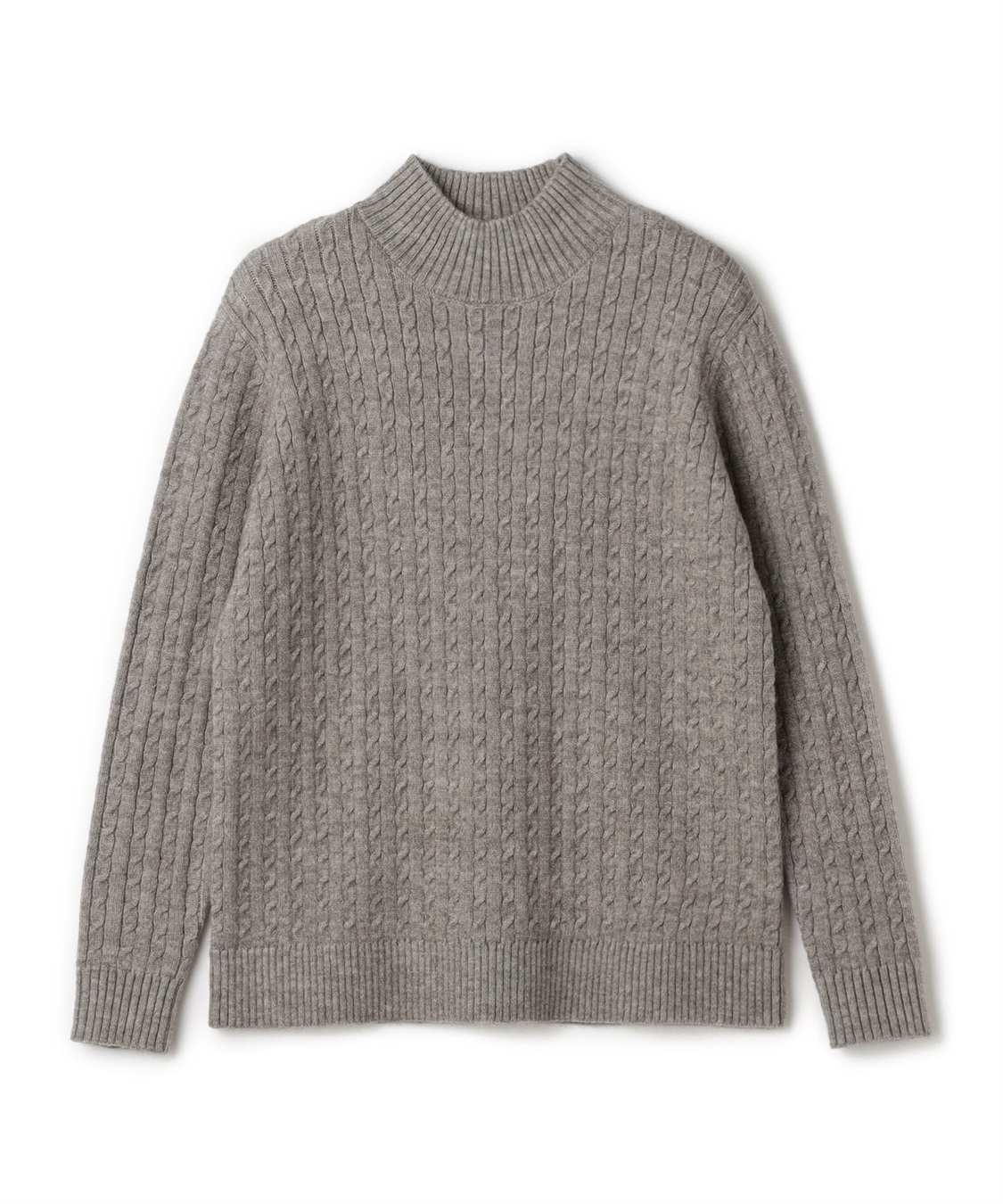 LE SOUK HOLIDAY ケーブルニット ハイネックプルオーバー_variation_1