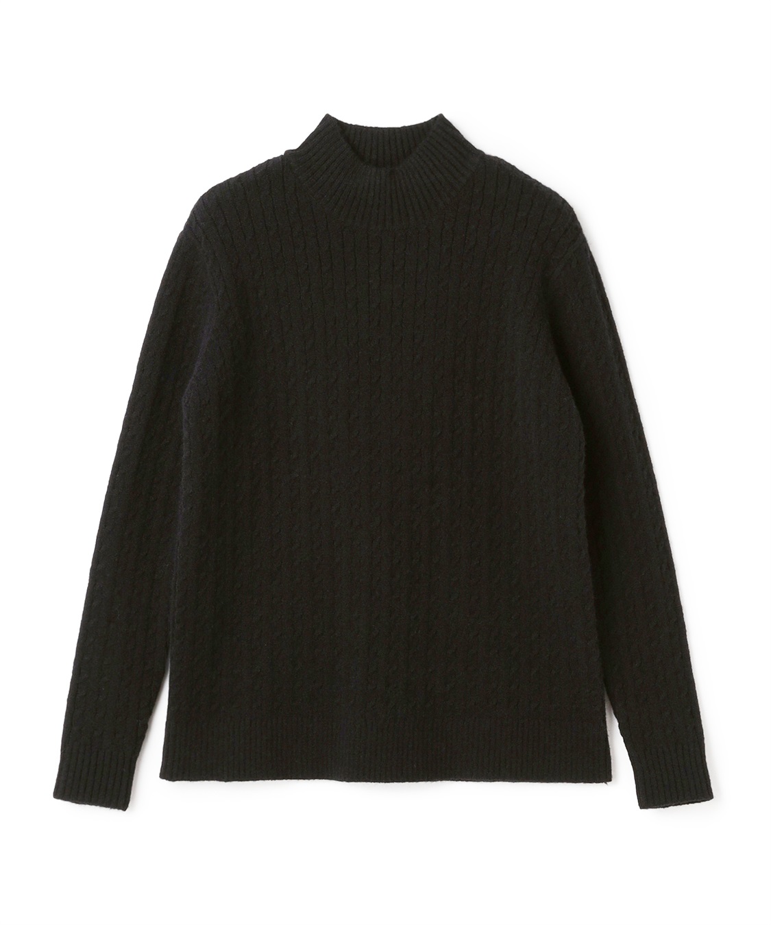 LE SOUK HOLIDAY ケーブルニット ハイネックプルオーバー_variation_2