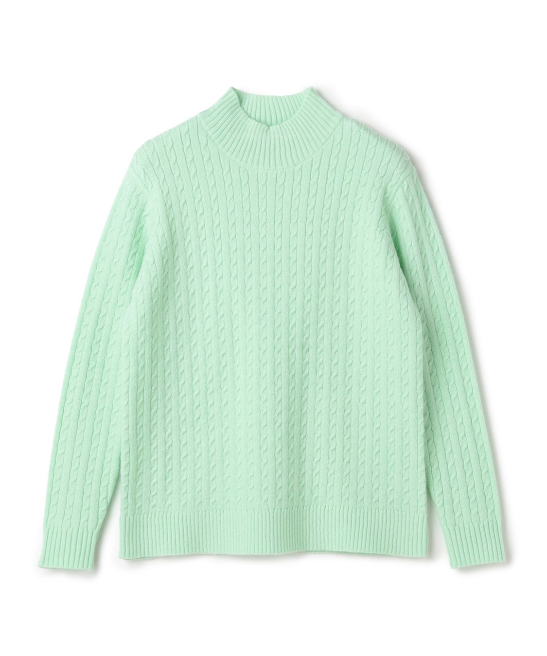 LE SOUK HOLIDAY ケーブルニット ハイネックプルオーバー_variation_4