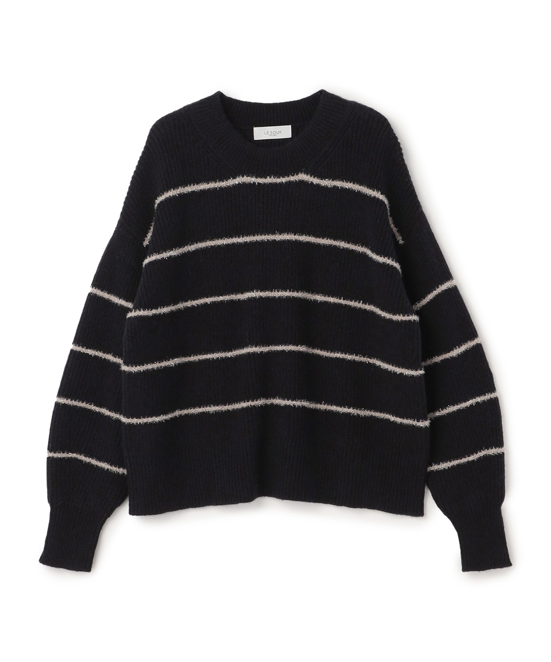 LE SOUK HOLIDAY ボーダーニットプルオーバー_variation_1