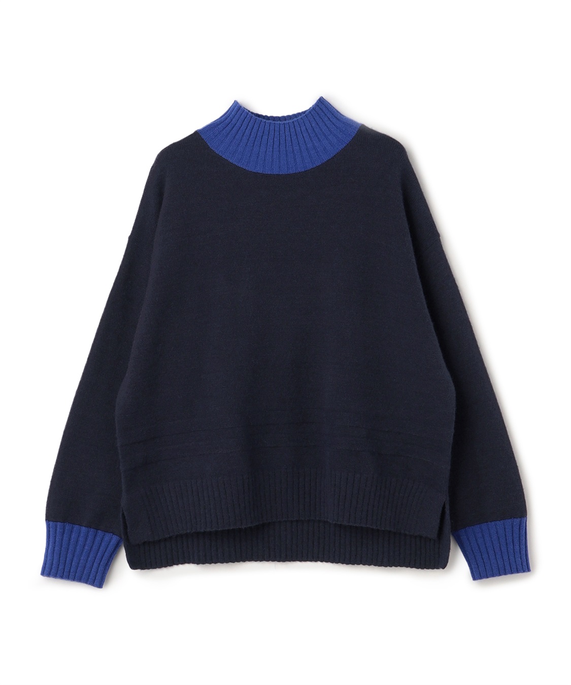 LE SOUK HOLIDAY 配色リブ ニットプルオーバー_variation_3