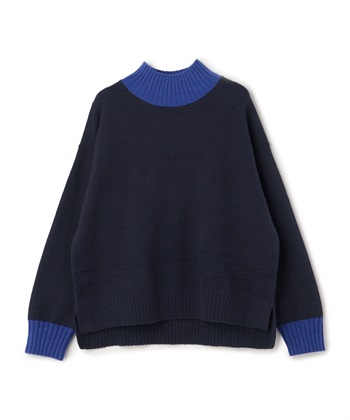 LE SOUK HOLIDAY 配色リブ ニットプルオーバー_variationthumb_3