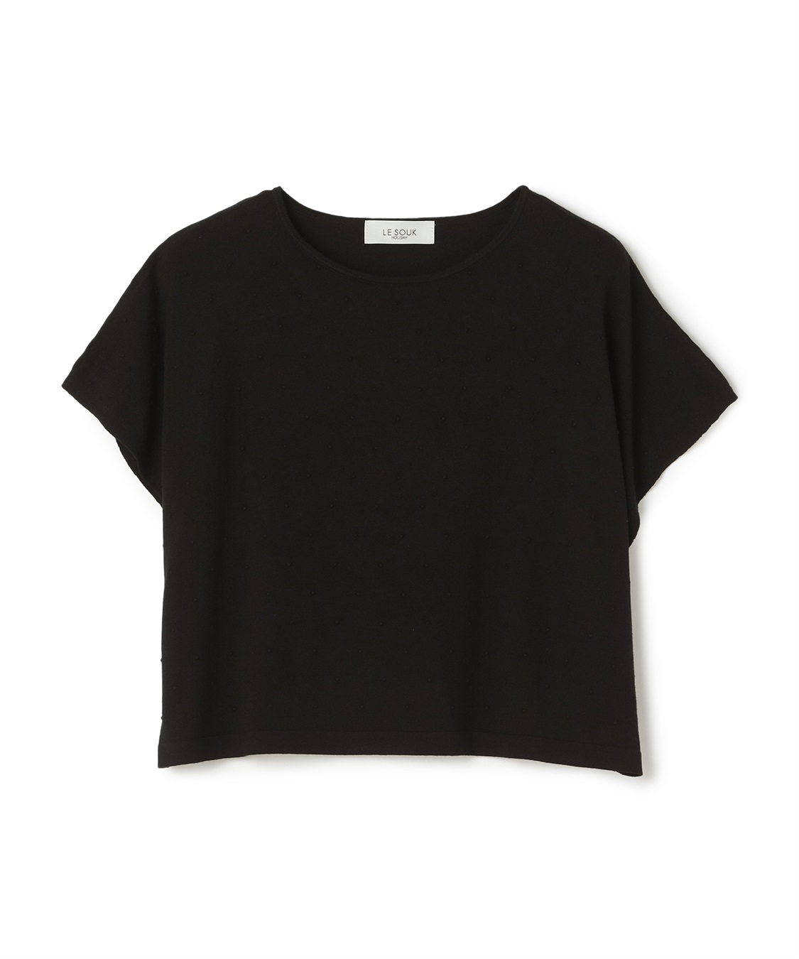 LE SOUK HOLIDAY ドットジャガード ニットベスト_variation_2