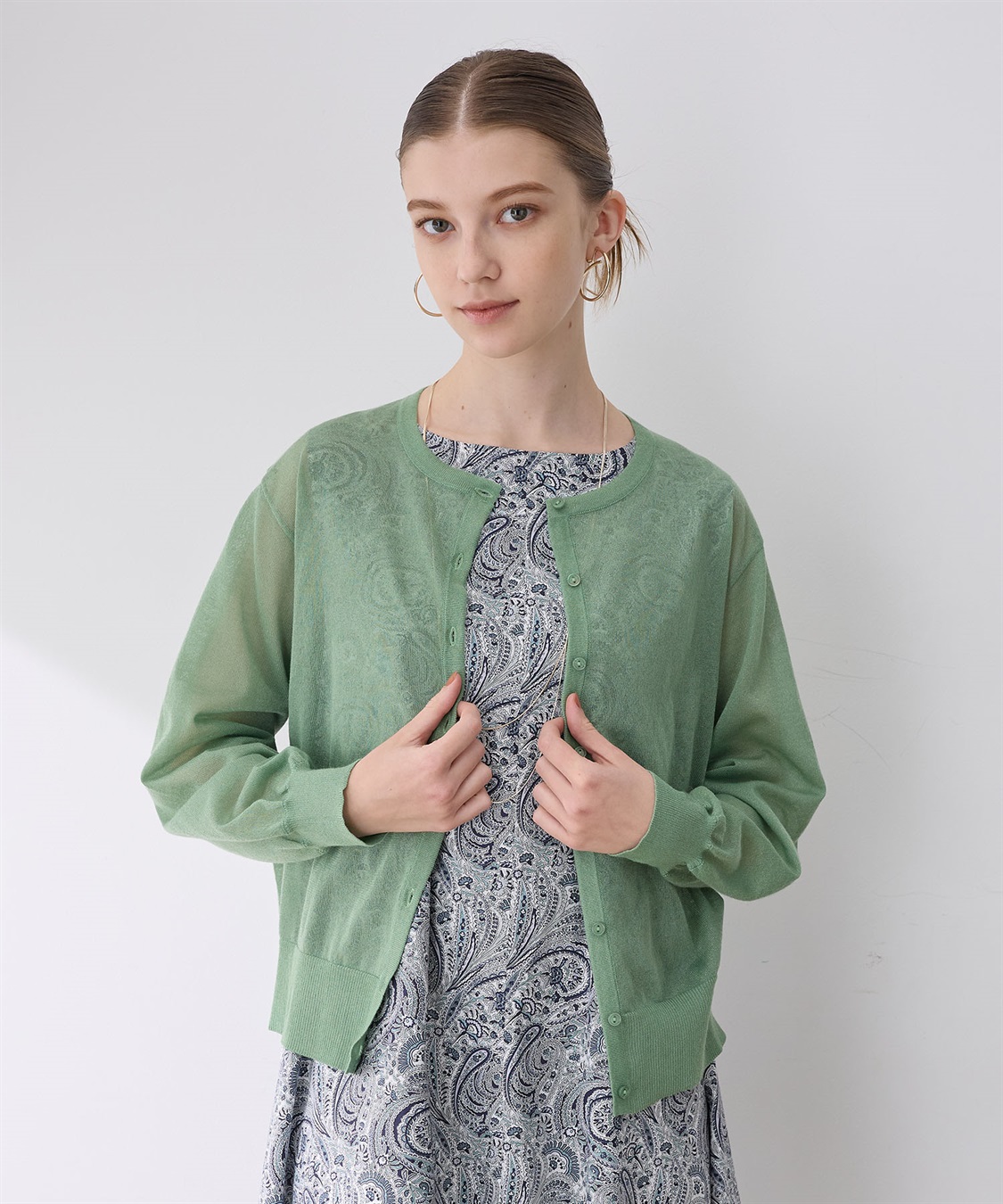 LE SOUK HOLIDAY シアーカーディガン_variation_4