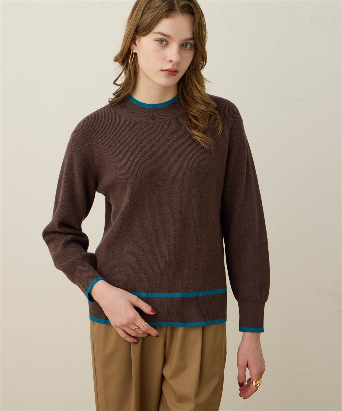 LE SOUK HOLIDAY バイカラーニット_variation_2