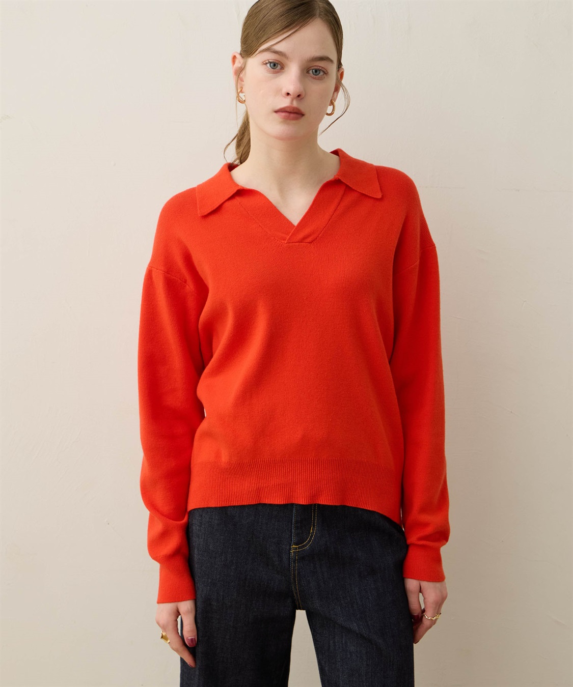 LE SOUK HOLIDAY スキッパーニットプルオーバー_variation_2