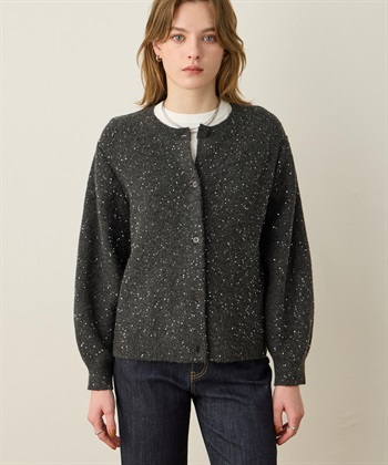 LE SOUK HOLIDAY スパンコールニットカーディガン_variationthumb_3