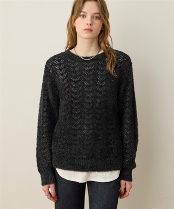 LE SOUK HOLIDAY シャギーニットプルオーバー_variationthumb_2