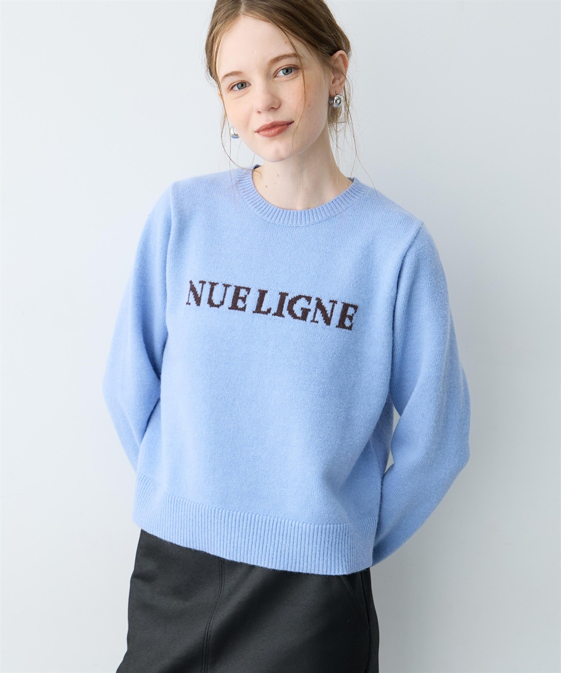 LE SOUK HOLIDAY ロゴニットプルオーバー【ハンドウォッシャブル】_variation_2