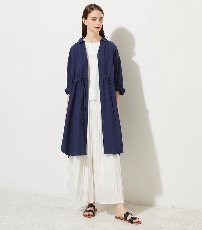 LE SOUK HOLIDAY シャツ羽織りワンピース_variation_2